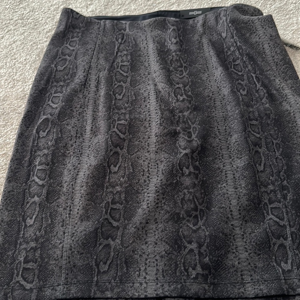 Knee length skirt